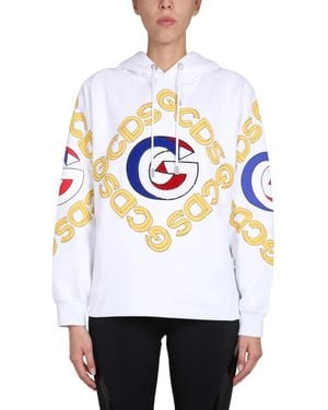 Gcds Hoodie - White