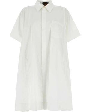 Loewe Poplin Shirt Dress - White