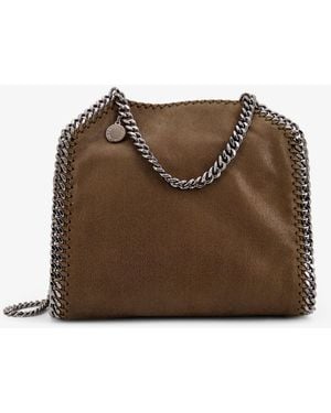 Stella McCartney Falabella Shaggy Deer Shoulder Bag - Brown