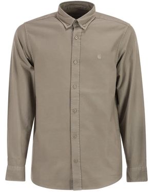 Carhartt Cotton Button-Down Shirt - Multicolour
