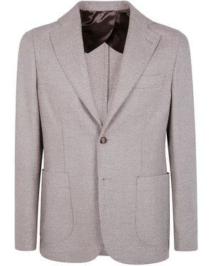 Barba Napoli "Bactive Mono" Jacket - Gray