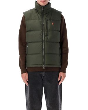 Polo Ralph Lauren Padded Ripstop Vest - Gray