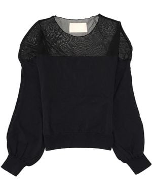 Circus Hotel Top With Carré - Black