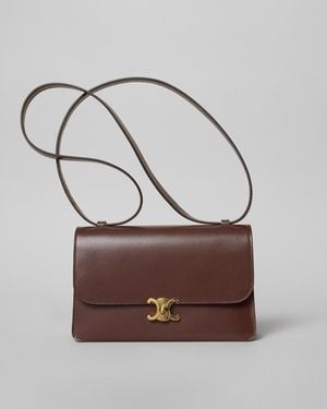 Celine Triomphe Crossbody Bag - Brown
