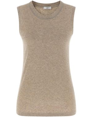 Peserico 'Punto Luce' Top - Natural