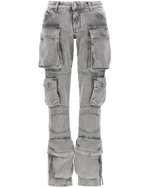 The Attico 'Essie' Jeans - Gray