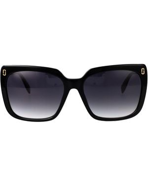 Marc Jacobs Acetate Sunglasses - Black