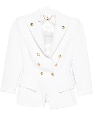 Elisabetta Franchi Essential Jacket - White