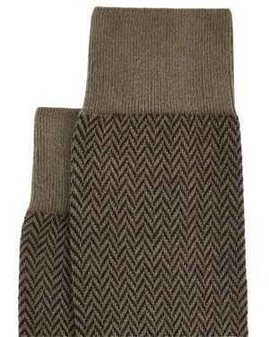 Hogan Jacquard Socks - Multicolor