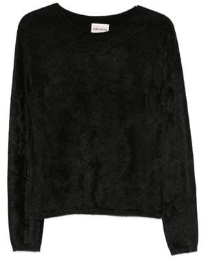 Semicouture Lettice Crewneck Jumper - Black