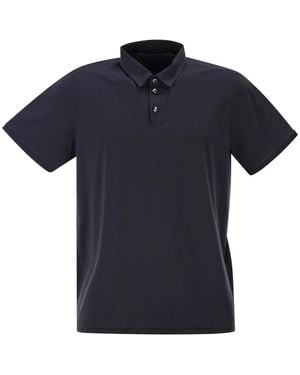 Rrd Stretch Oxford Polo Shirt - Blue