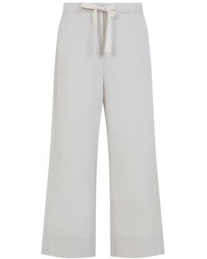 Max Mara Cropped Nude & Neutrals - Gray