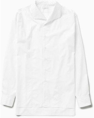 1989 STUDIO Striped L/S Shirt - White