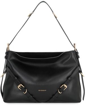 Givenchy Voyou Shoulder Bag Medium - Black