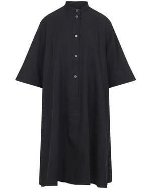 Studio Nicholson Bloch Short Ikela Dress - Black