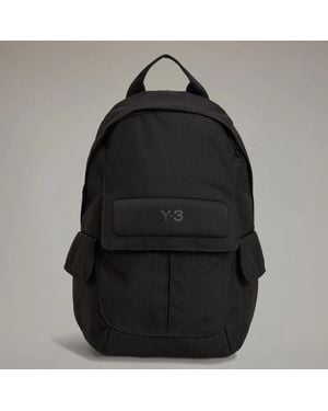 Y-3 Backpack With Flap Pocket - Black