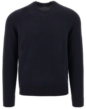 Drumohr Merino Wool Knitted Sweater - Blue