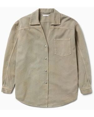 1989 STUDIO Light Denim Overshirt - Natural