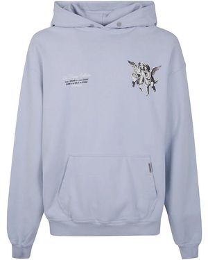 Represent Legacy Cherubs" Hoodie - Blue