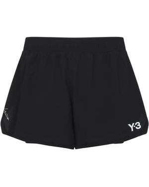 Y-3 Run Polyamide Shorts - Black
