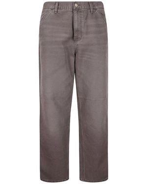Carhartt Cotton Five-Pocket Jeans - Grey