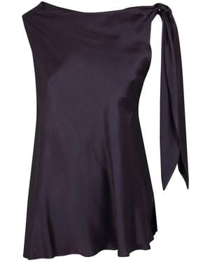 Antonelli "Cloe Norberto" Silky Top - Blue