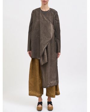 Uma Wang Cotton Kunto Jacket - Brown