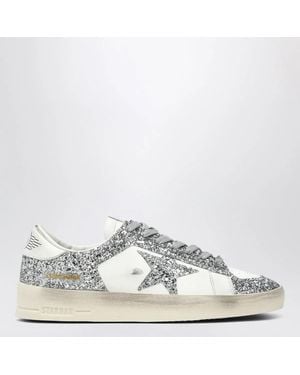 Golden Goose Stardan/Glitter Trainers - White