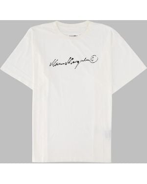 MM6 by Maison Margiela T-Shirt Con Logo - Grey