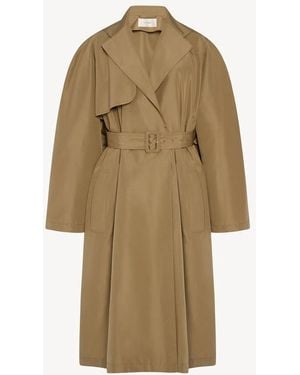The Row Poppy Trench Coat Sand Belt - Natural