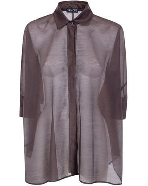 DR. HOPE Oversized Shirt - Purple