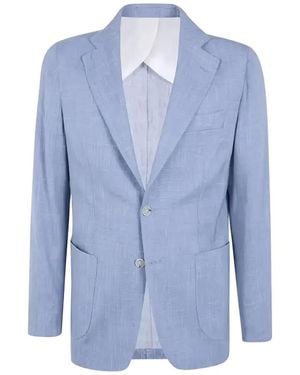 Barba Napoli "Bactive Mono" Jacket - Blue