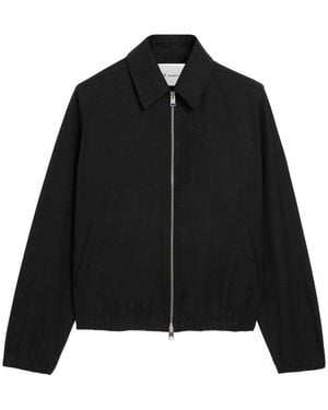 Ami Paris Cotton Blouson Jacket - Black