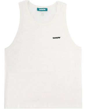 Barrow Tank Top Con Logo - White
