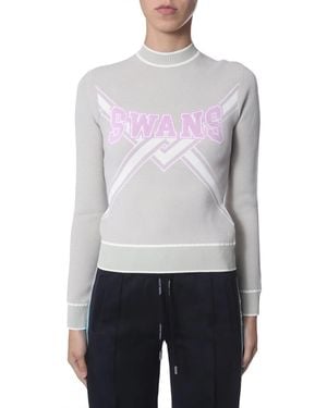 Off-White c/o Virgil Abloh Cropped Jumper - White