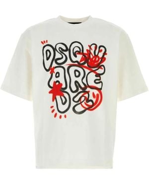 DSquared² Loose Fit Tee - Gray