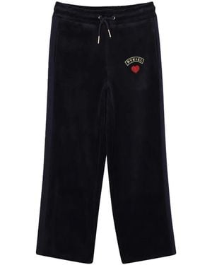 Sonia Rykiel Pants With Logo - Black