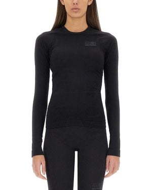 SALOMON MARTIN MARGIELA Tops With Logo - Black