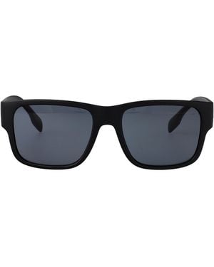 Burberry Matte Injected Sunglasses - Blue