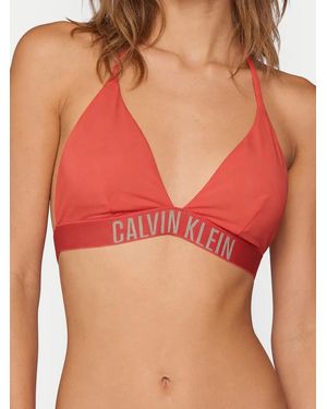 Calvin Klein Halter Triangle - Red