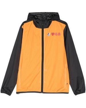 COMME DES GARÇONS PLAY K-Way Jacket - Orange