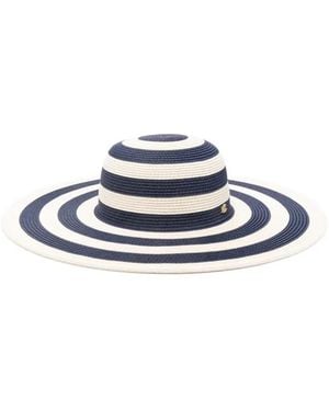 Ralph Lauren "Stripe" Sun Hat - White