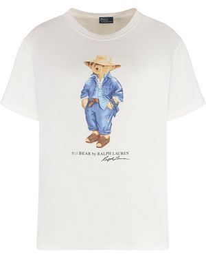 Polo Ralph Lauren Cotton Crew-Neck T-Shirt - White
