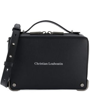 Christian Louboutin Small Leather Briefcase - Black
