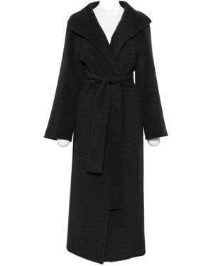 KHAITE Romare Wool Coat - Black