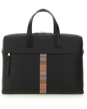 Paul Smith Borsa Signature Stripe - Black