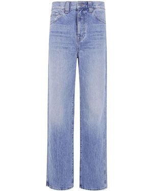 KHAITE "Bonnie" Jeans - Blue