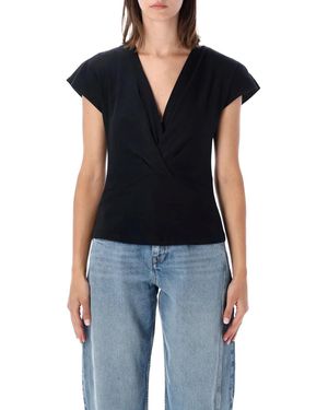 Isabel Marant Nadrine Modern Tee Shir - Black