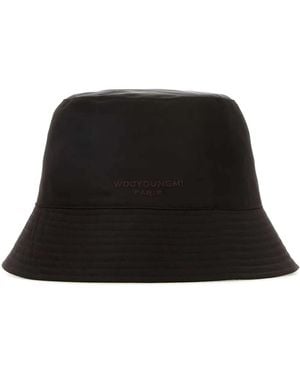 WOOYOUNGMI Nylon Bucket Hat - Black