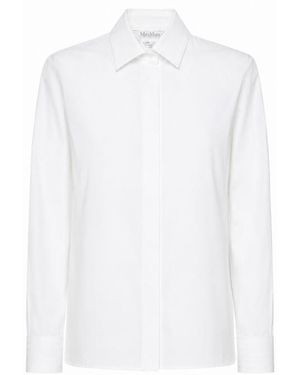 Max Mara Virgin Wool Shirt - White